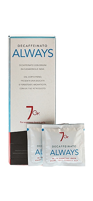 7Gr. Always Decaffeinato E.S.E. Pads 24 Stück