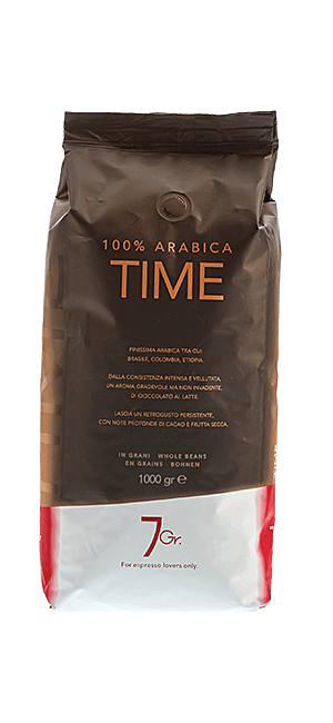 7Gr. Time 100% Arabica 1kg Bohnen