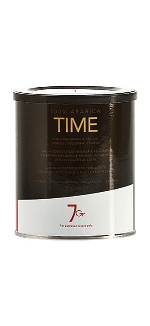 7Gr. Time 100% Arabica 250g Bohnen Dose