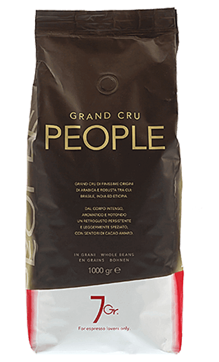 7Gr. Caffe People Grand Cru 1kg Bohnen