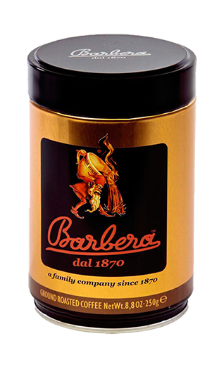 Barbera Caffe Classica gemahlen 250g Dose