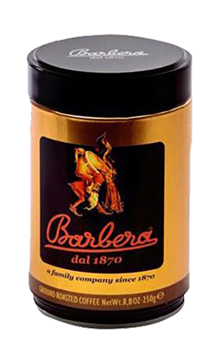 Barbera Caffe Classica 250g Bohnen Dose