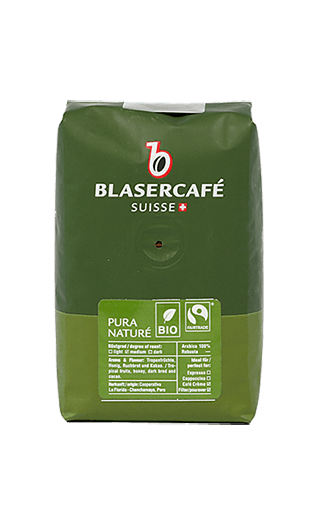 Blaser Cafe Pura Vida Fairtrade 250g Bohnen Blaser Cafe Pura Vida Fairtrade 250g Bohnen