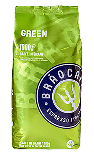 Brao Caffe Green 1kg Bohnen