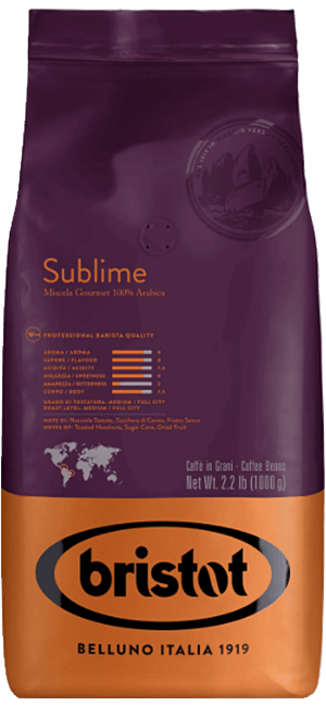 Bristot Sublime 1kg Bohnen
