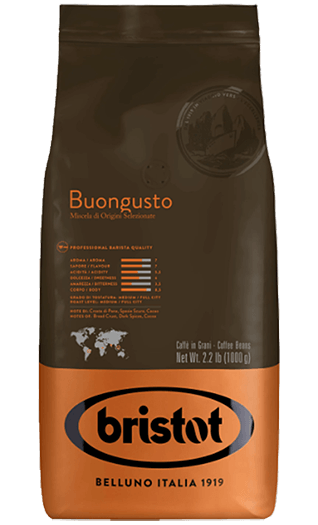 Bristot Buongusto Crema Oro 1kg Bohnen
