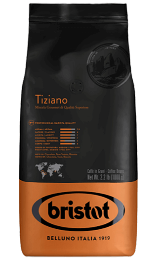 Bristot Tiziano 1kg Bohnen