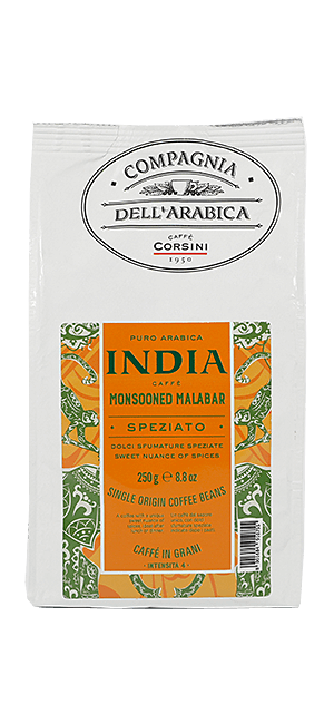 Caffe Corsini India Monsooned Malabar 250g Bohnen
