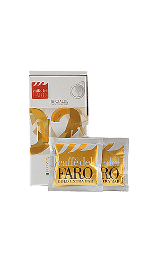Caffe del Faro Espresso Gold Extra Bar E.S.E. Pads 150 Stück Caffe del Faro Espresso Gold Extra Bar E.S.E. Pads 150 Stück