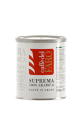 Caffe del Faro Espresso Suprema 100% Arabica 250g Bohnen Dose Caffe del Faro Espresso Suprema 100% Arabica 250g Bohnen Dose
