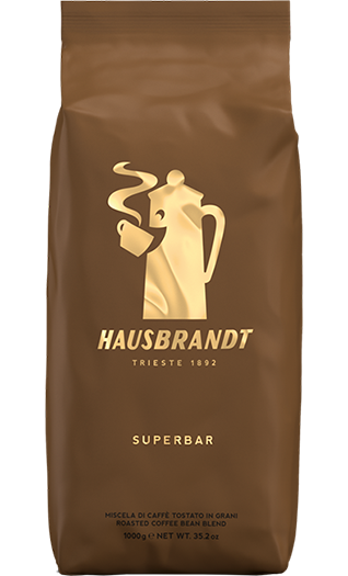 Hausbrandt Caffe Superbar 1kg Bohnen