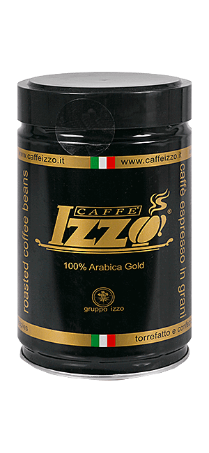 Izzo Arabica Gold 250g Bohnen Dose