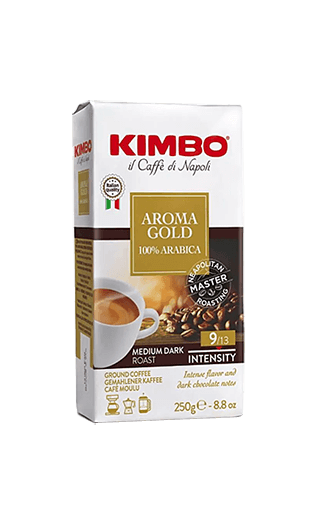 Kimbo Aroma Gold 100% Arabica 250g gemahlen