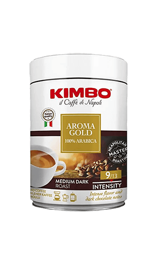 Kimbo Aroma Gold 100% Arabica 250g gemahlen Dose