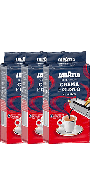 Lavazza Crema E Gusto 3 x 250g gemahlen