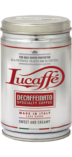 Lucaffe Decaffeinato 250g Bohnen Dose