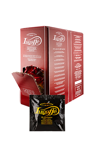 Lucaffe Caffe Mr. Exclusive 100% Arabica Pads 150 Stück