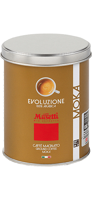 Musetti Evoluzione gemahlen 250g Dose