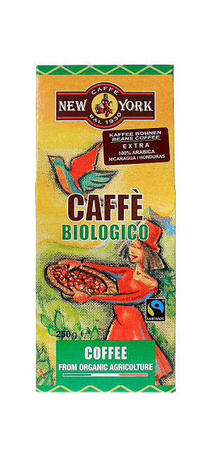 New York Biologico 100% Arabica 250g Bohnen