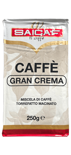 Saicaf Caffè Gran Crema 250g gemahlen
