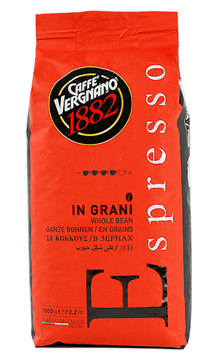 Vergnano Caffe Espresso Bar 1kg Bohnen