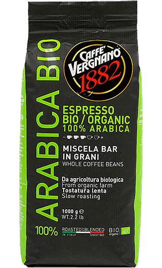 Vergnano Bio Organic 1kg Bohnen