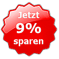 Jetzt 9% sparen